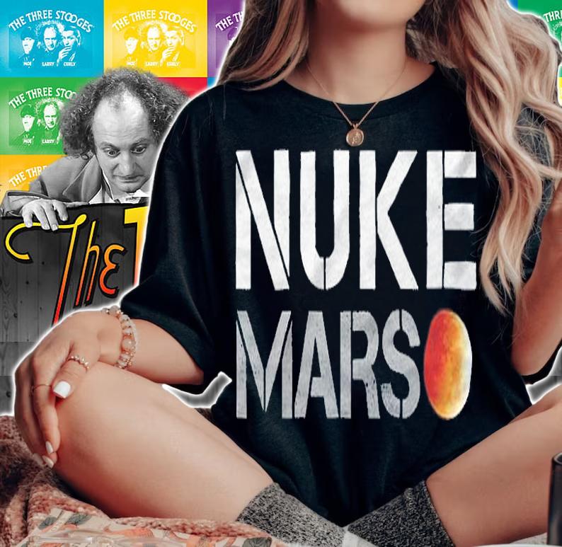 Space Nuke Mars T-shirt