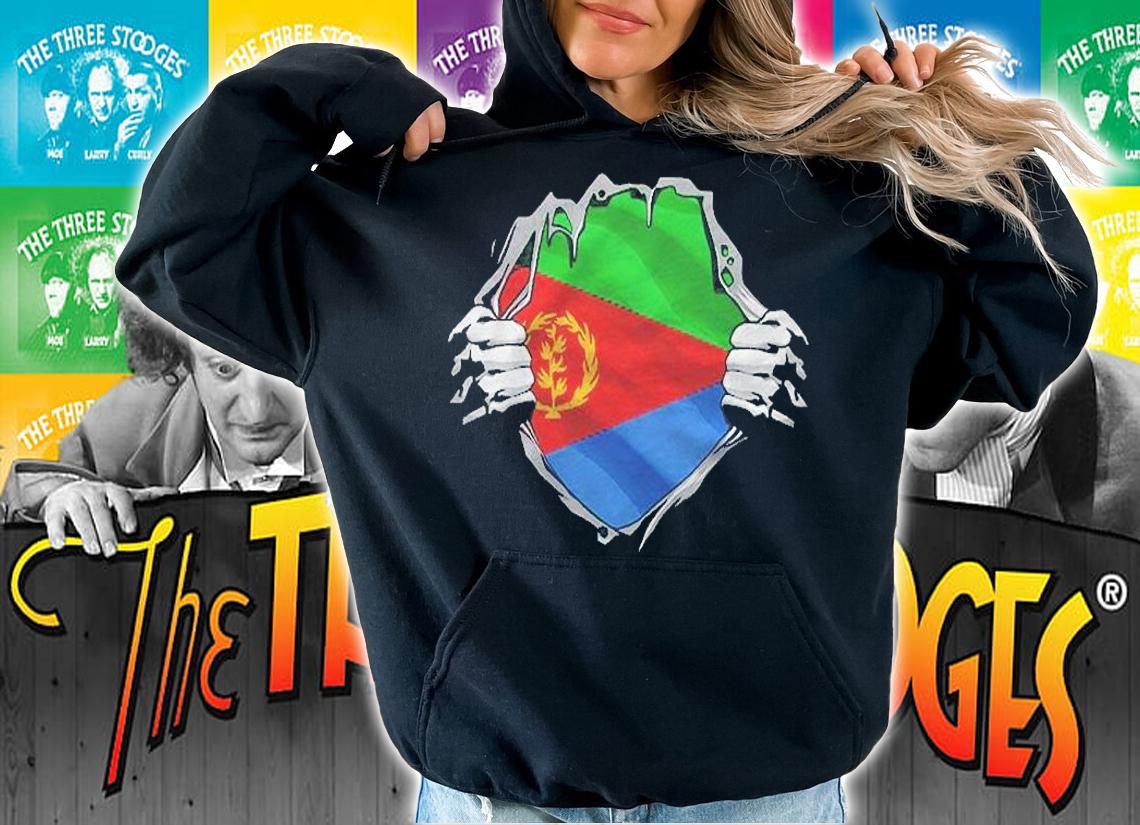 Super Eritrean Heritage Proud Eritrea Roots Flag Pullover Shirt hoodie