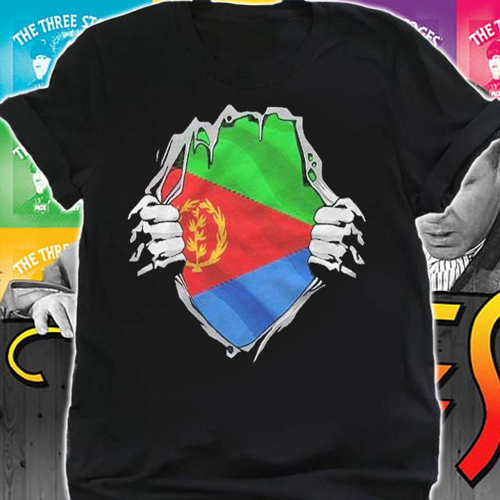 Super Eritrean Heritage Proud Eritrea Roots Flag Pullover Shirt shirt