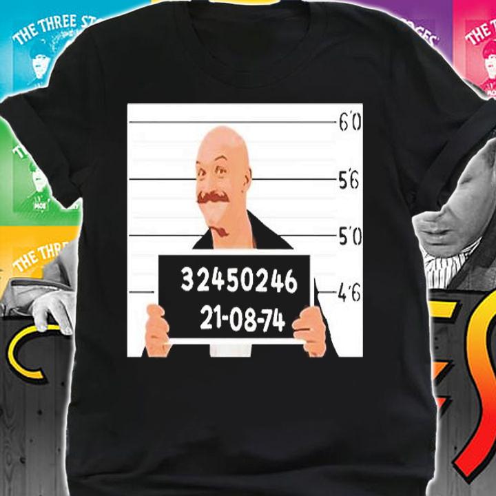 The Smiling Charles Bronson Cool Vector Design T-Shirt shirt