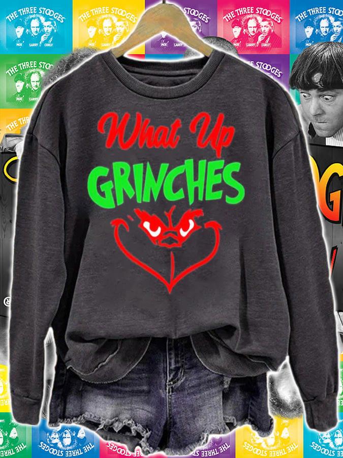 What Up Grinches Christmas Gifts T-Shirt