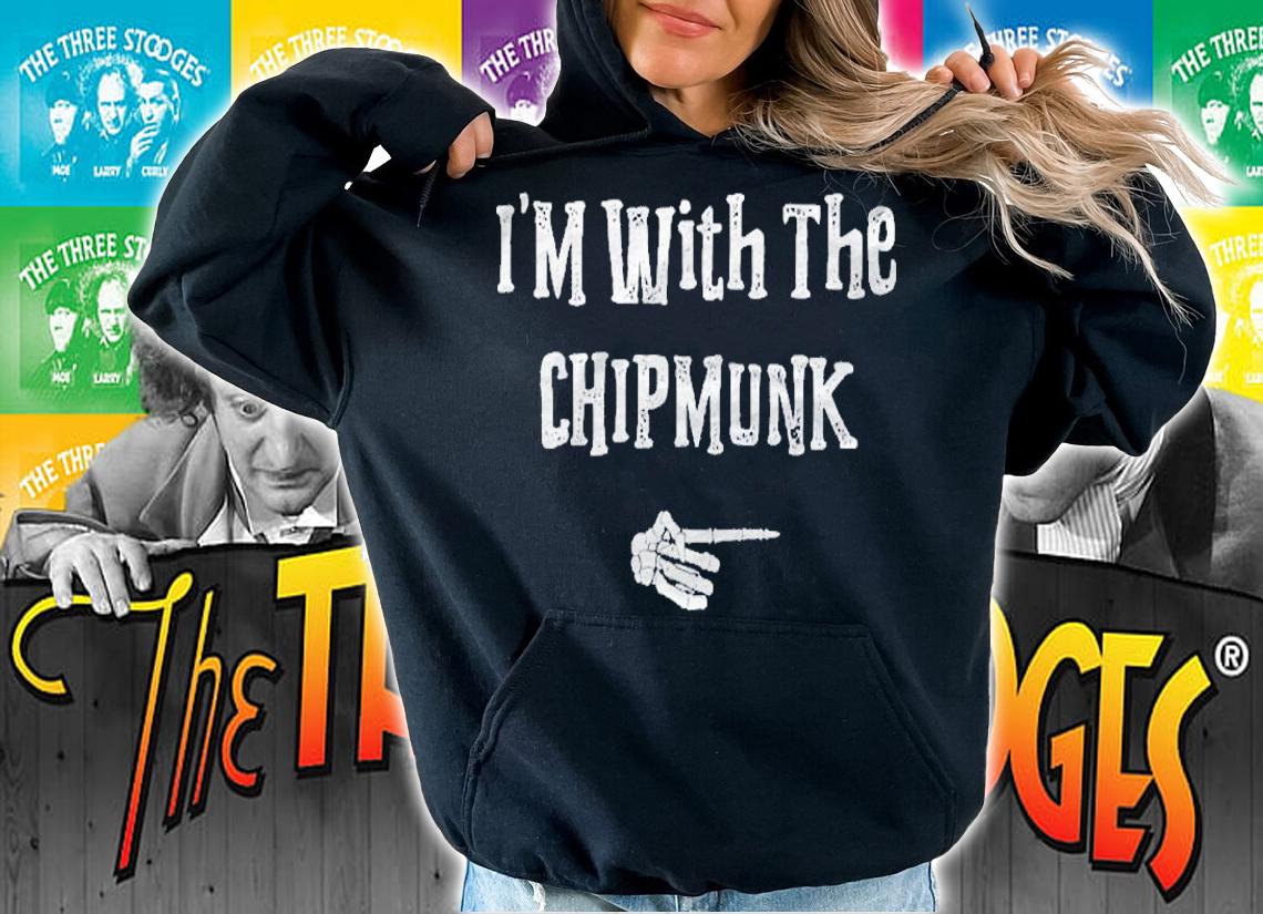 Im With Chipmunk Halloween Costume Funny Couples Matching Shirt hoodie