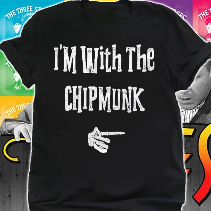 Im With Chipmunk Halloween Costume Funny Couples Matching Shirt shirt