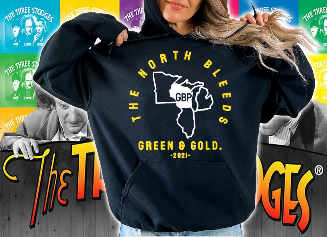 The North Bleeds Green And Gold 2021 Shirt