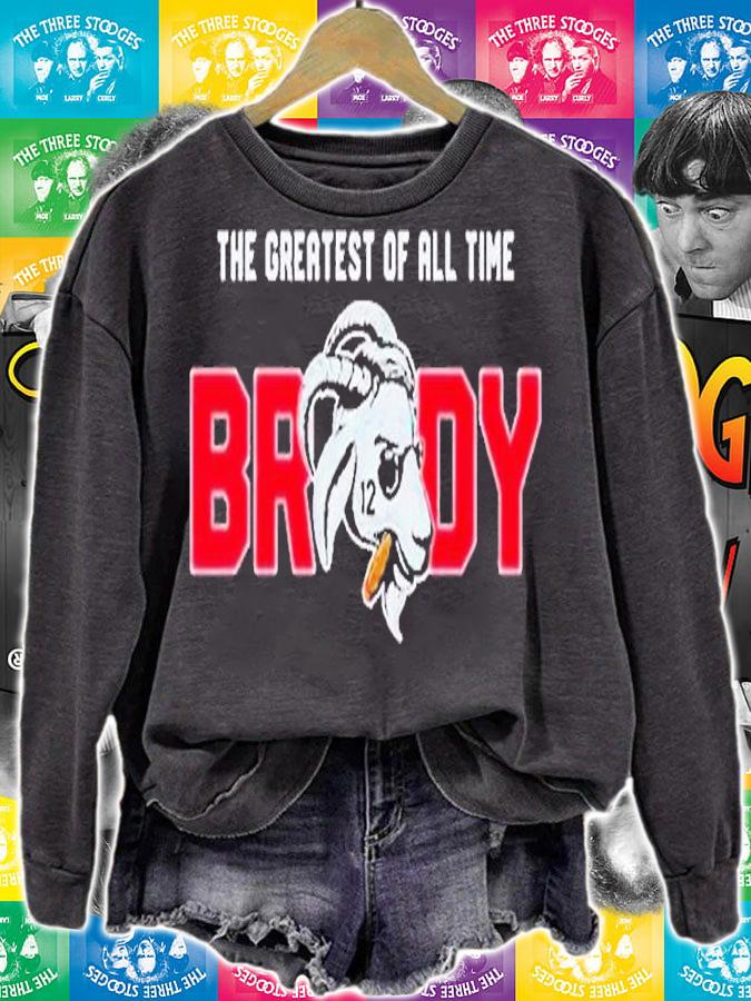 Tom Brady The Greatest Of All Time Champion T-Shirt sweatshirt