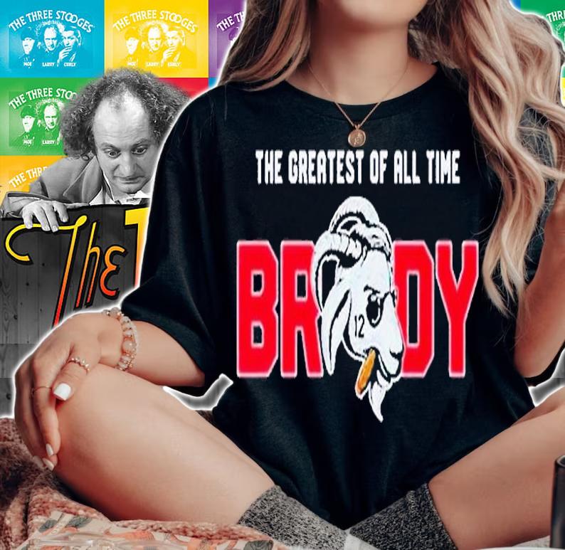 Tom Brady The Greatest Of All Time Champion T-Shirt woman shirt