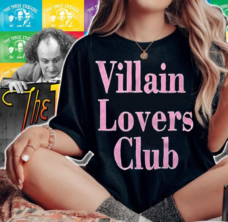 Villain lovers club T-shirt woman shirt