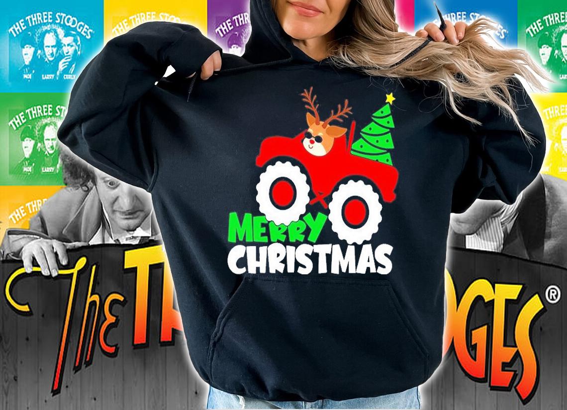 Christmas Truck and tree Svg Merry Christmas Svg T-Shirt hoodie