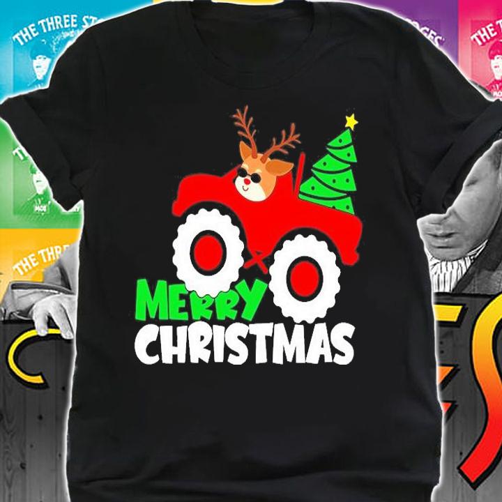 Christmas Truck and tree Svg Merry Christmas Svg T-Shirt shirt