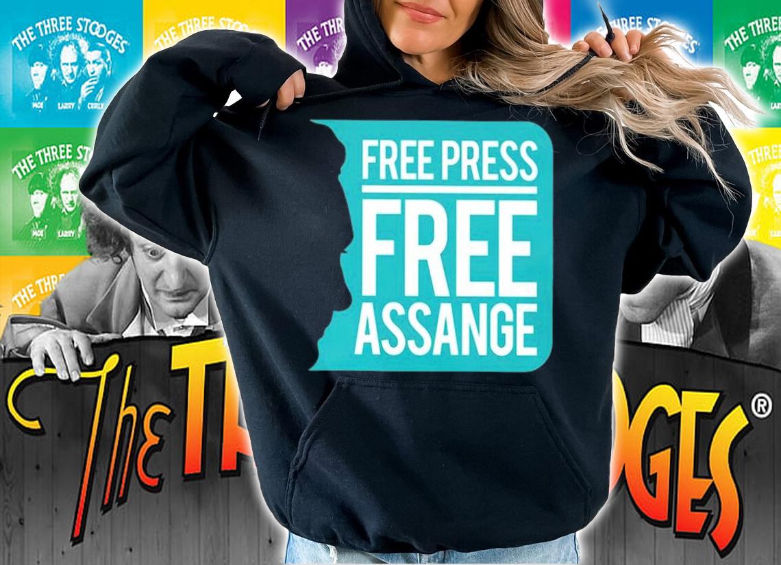 Free Press Frees Assange T-Shirt hoodie