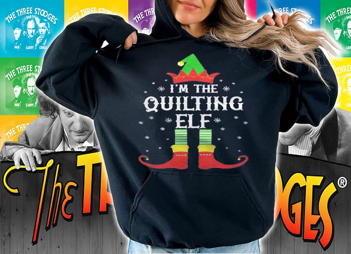 Im The Quilting Elf Family Group Christmas Shirt