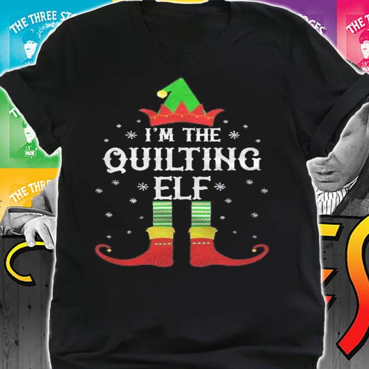 Im The Quilting Elf Family Group Christmas Shirt