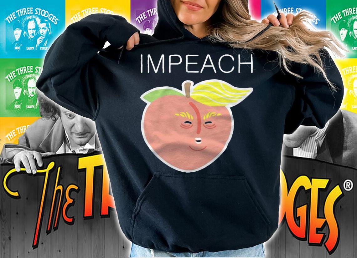 Impeach Donald Trump Anti Trump Peach Emoji Impeachment T-Shirt