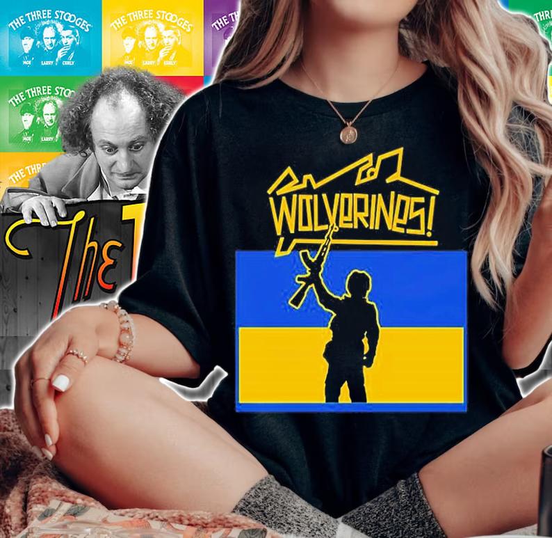 Russian With Wolverines Ukraine Edition T-Shirt