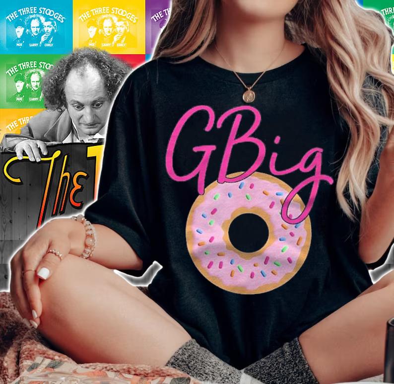 Sorority Gbig Donut Greek Reveal Initiation Shirt