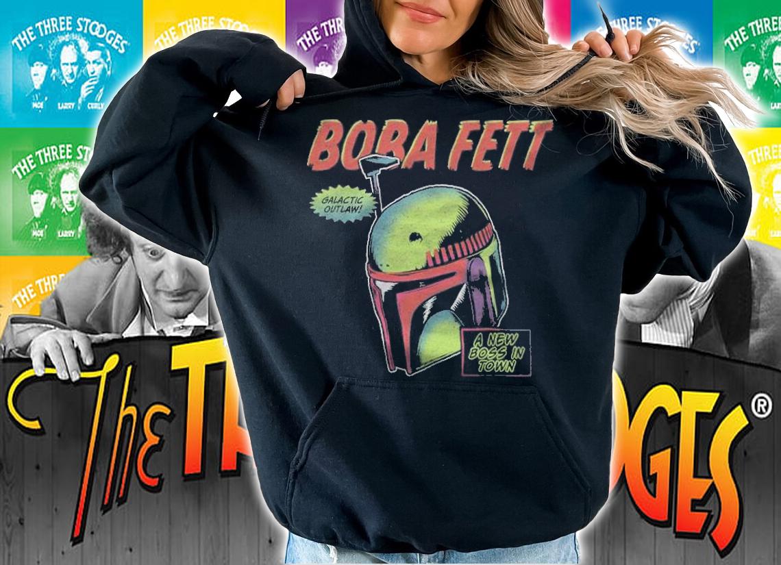 The Book of Boba Fett Galactic Outlaw a new boss in town 2022 T-shirt hoodie