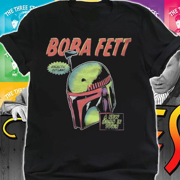 The Book of Boba Fett Galactic Outlaw a new boss in town 2022 T-shirt shirt