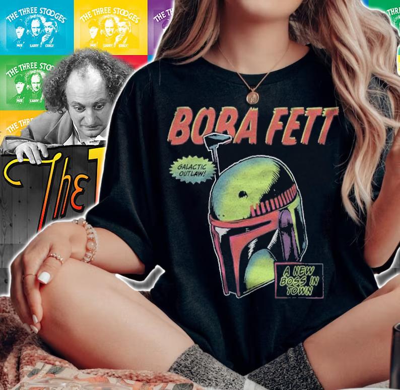 The Book of Boba Fett Galactic Outlaw a new boss in town 2022 T-shirt woman shirt