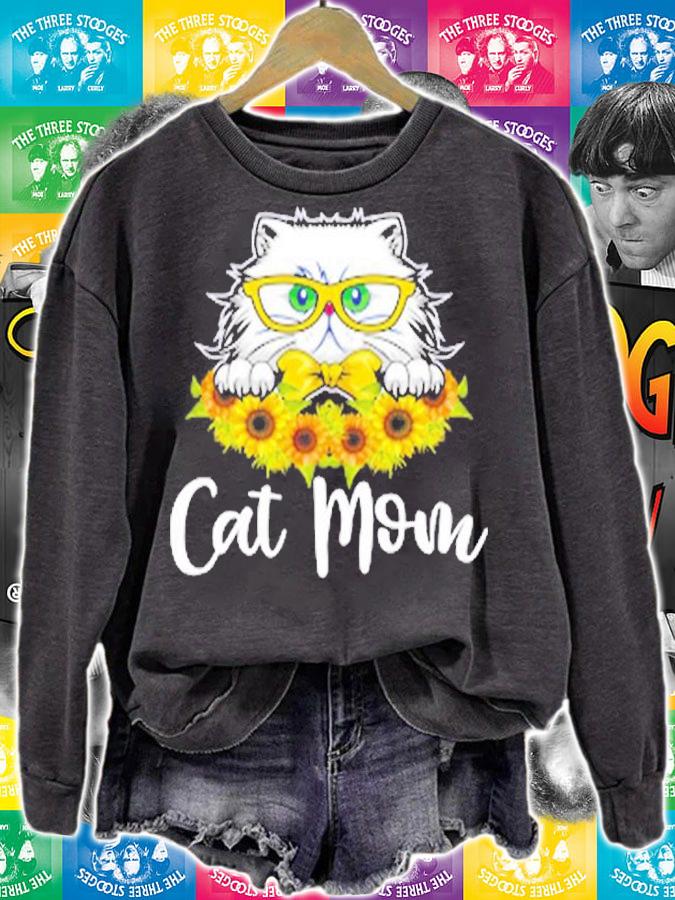 Cat Mom Mother's Day Cat T-Shirt