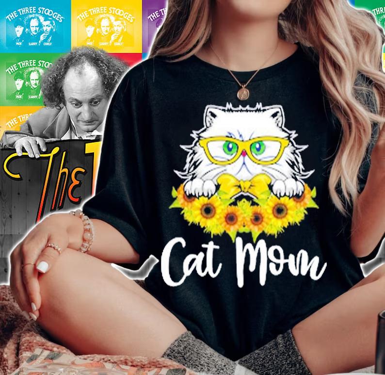 Cat Mom Mother's Day Cat T-Shirt
