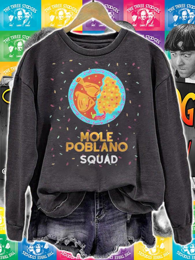 Cinco De Mayo Menu Mole Poblano Favorite Dishes Design Shirt sweatshirt