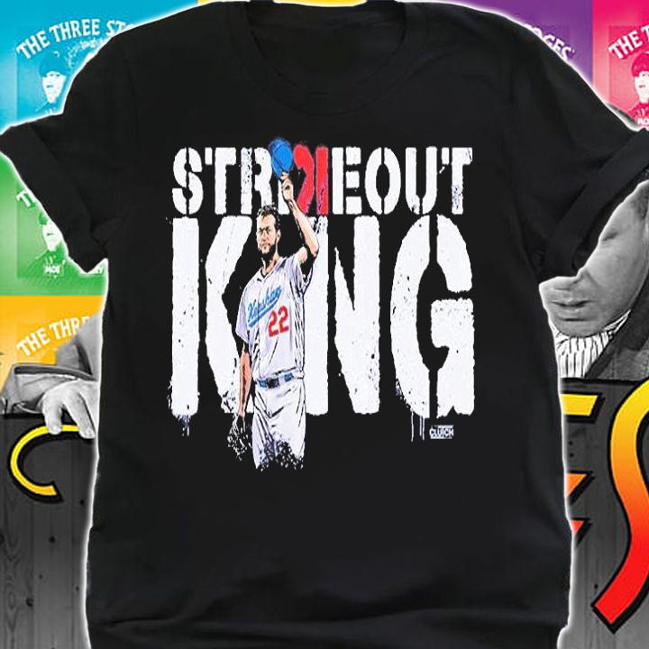 Clayton Kershaw Strikeout King T-Shirt shirt