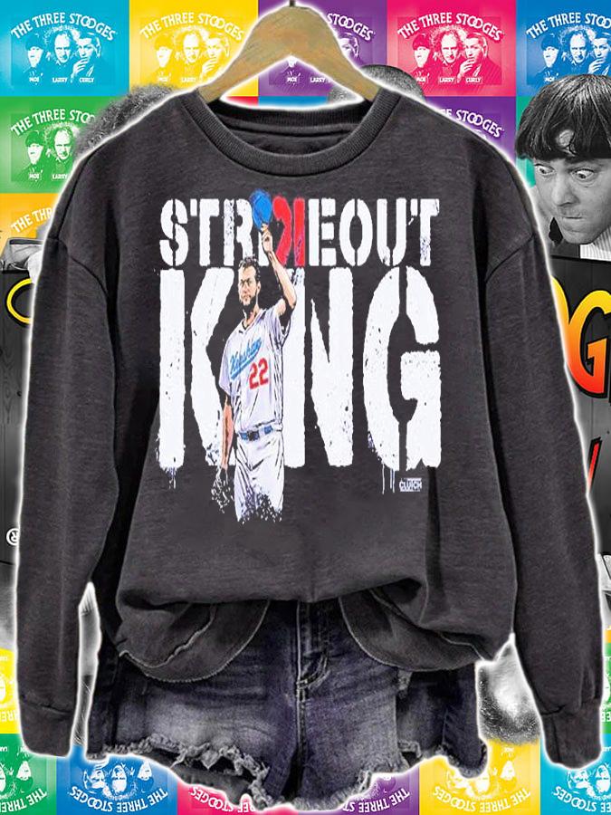 Clayton Kershaw Strikeout King T-Shirt sweatshirt