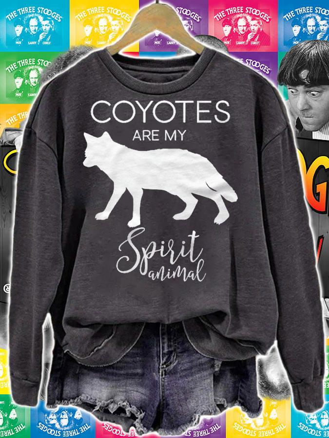 Coyote Spirit Animal J000382 Ver2 Shirt sweatshirt