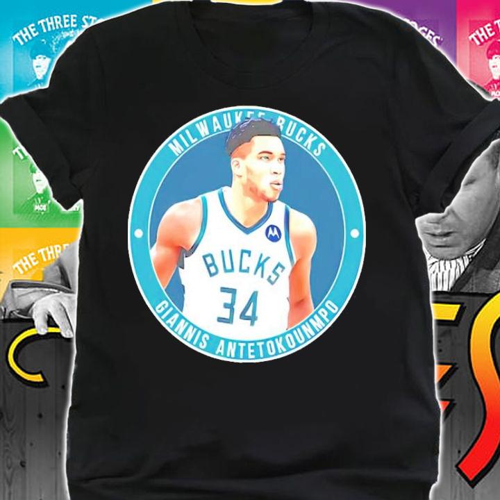 Giannis Antetokounmpo Milwaukee Bucks Basketball Shirt shirt