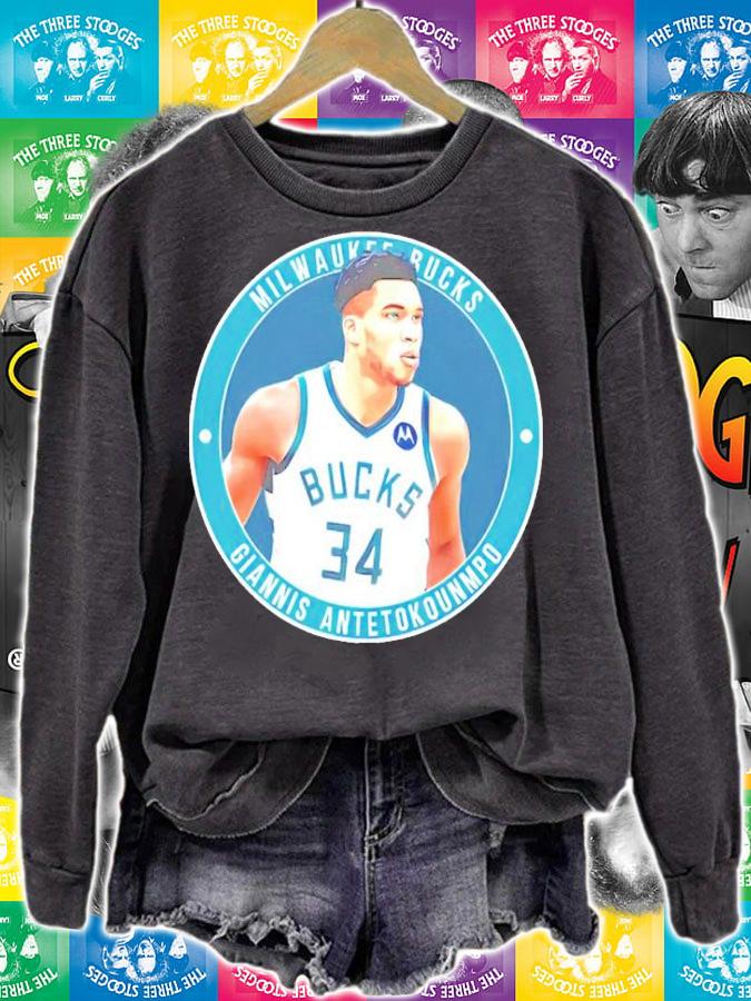 Giannis Antetokounmpo Milwaukee Bucks Basketball Shirt sweatshirt