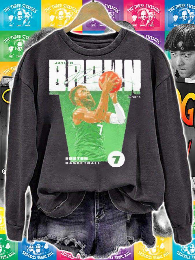 Jaylen Brown Boston Premiere Basketball Signatures Shirt sweatshirt