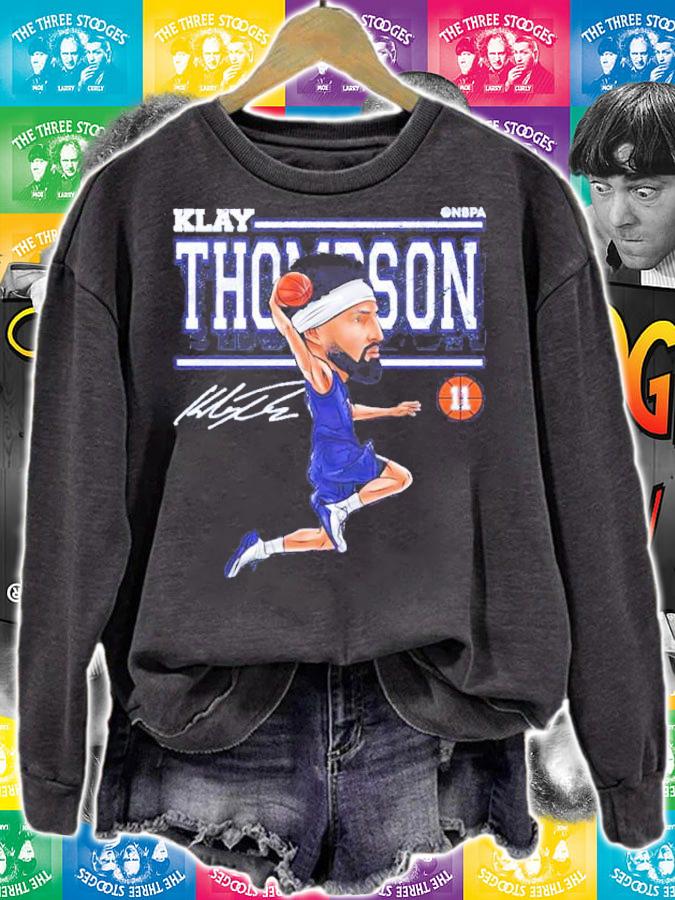 Klay Thompson Golden State Cartoon Basketball Shirt sweatshirt