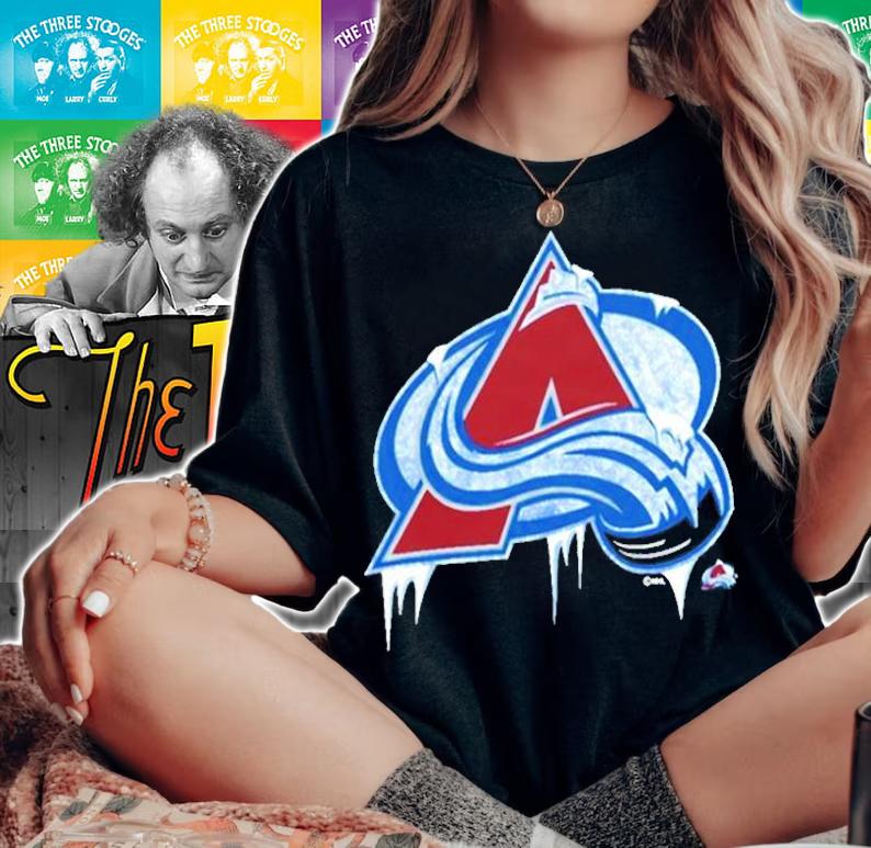 NHL Colorado Avalanche Fanatics Hometown Collection Frozen T-Shirt woman shirt