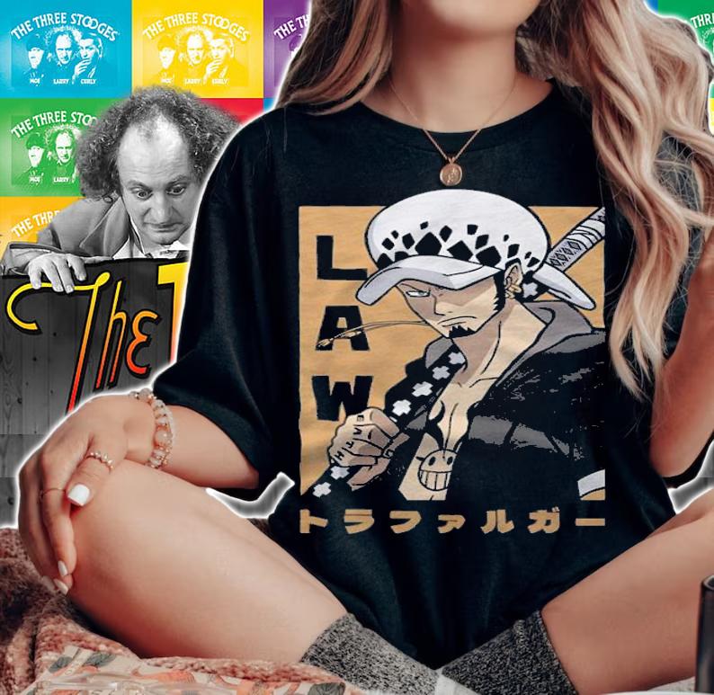 One Piece Trafalgar D Law T-shirt woman shirt
