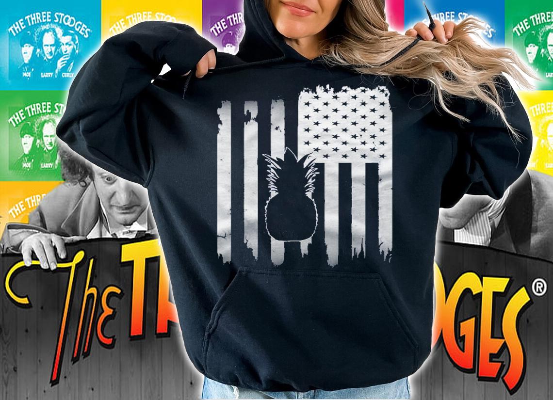 Pineapple Usa American Flag 4Th Of July Patriotic Fruit Shirt
