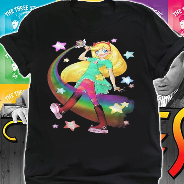 Star Butterfly Vs. The Forces Of Evil Raglan Baseball Shirt shirt