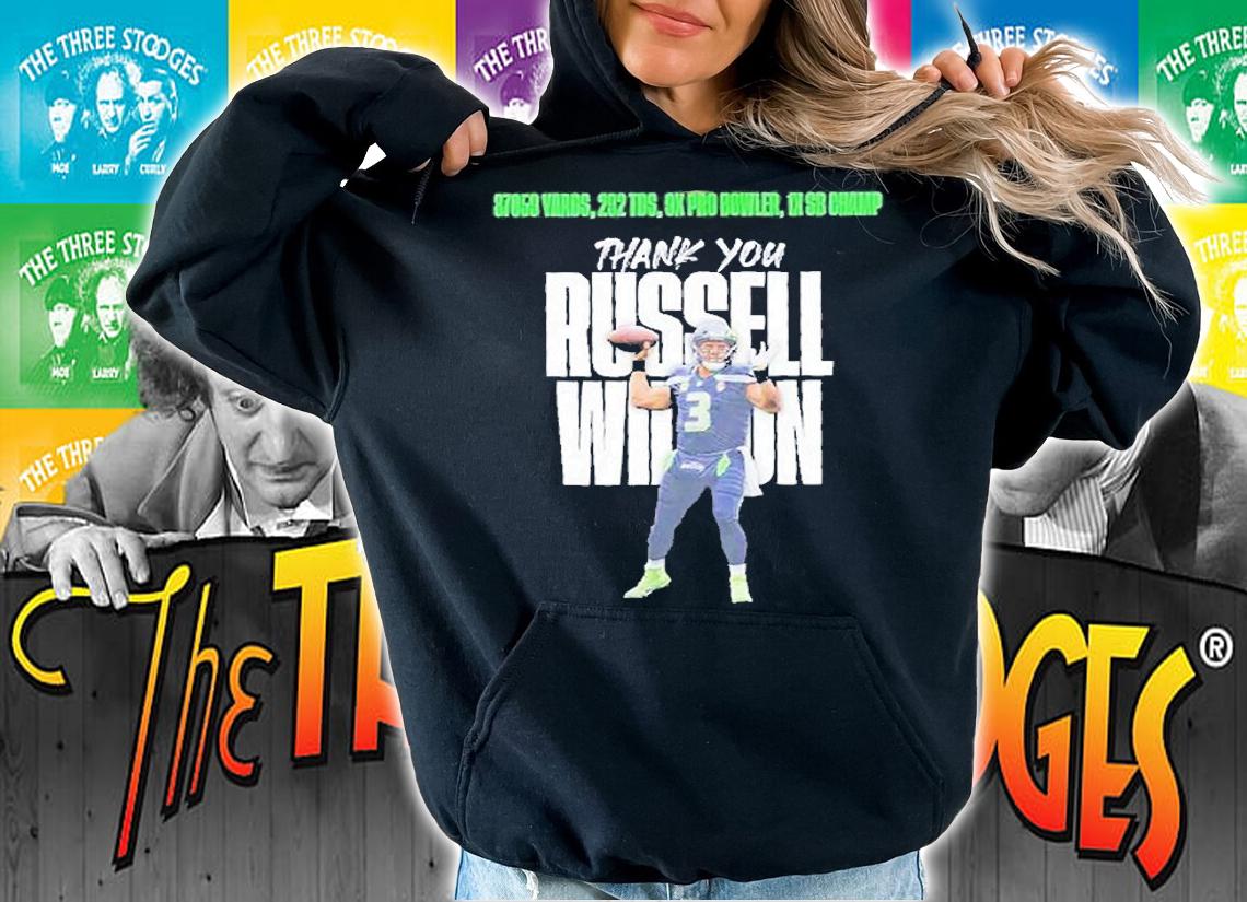 Thank you Russell Wilson For Fighting Seattle Seahawks T-Shirt