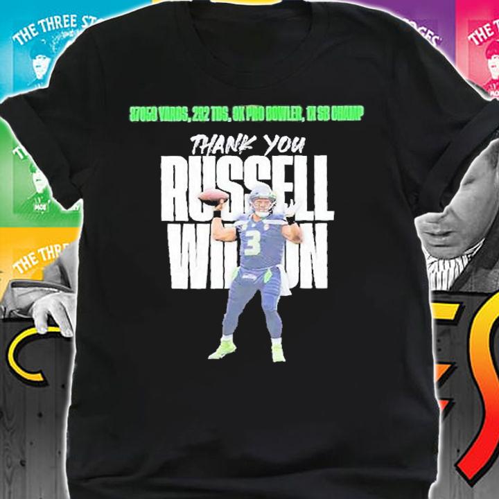 Thank you Russell Wilson For Fighting Seattle Seahawks T-Shirt