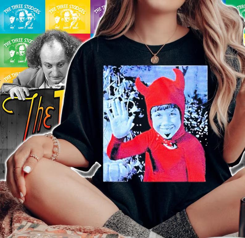 Lucifer Junior Problem Child Shirt woman shirt