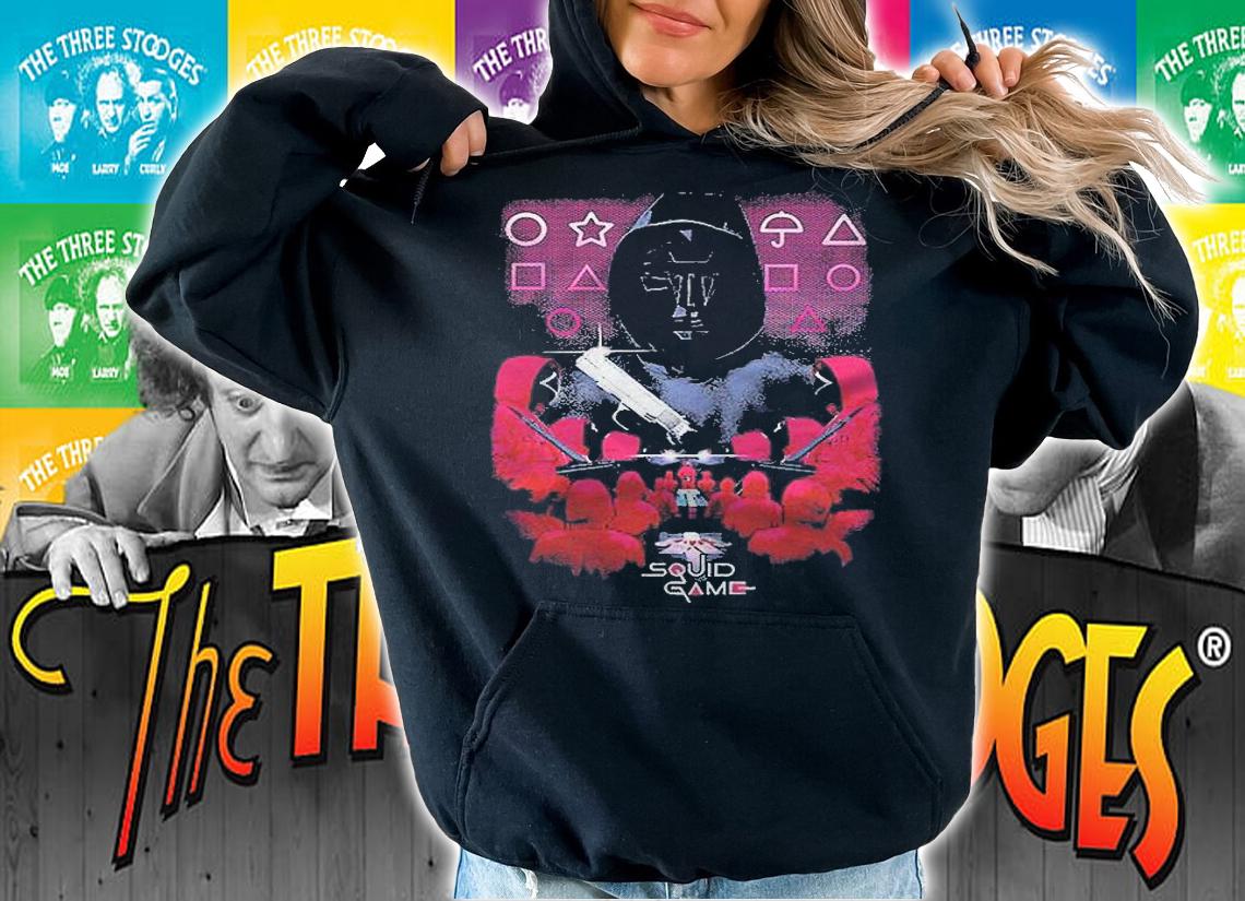 Squid Game Front Man Geometric Poster Shirt