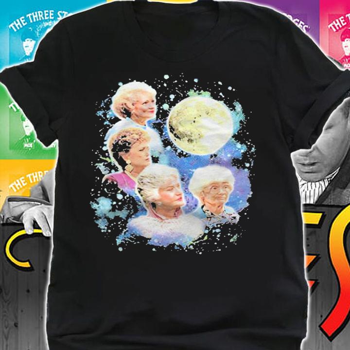 The Golden Girls four girls moon T-shirt shirt
