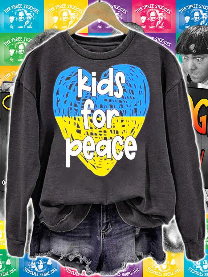 Ukraine Kids For Peace T-Shirt sweatshirt