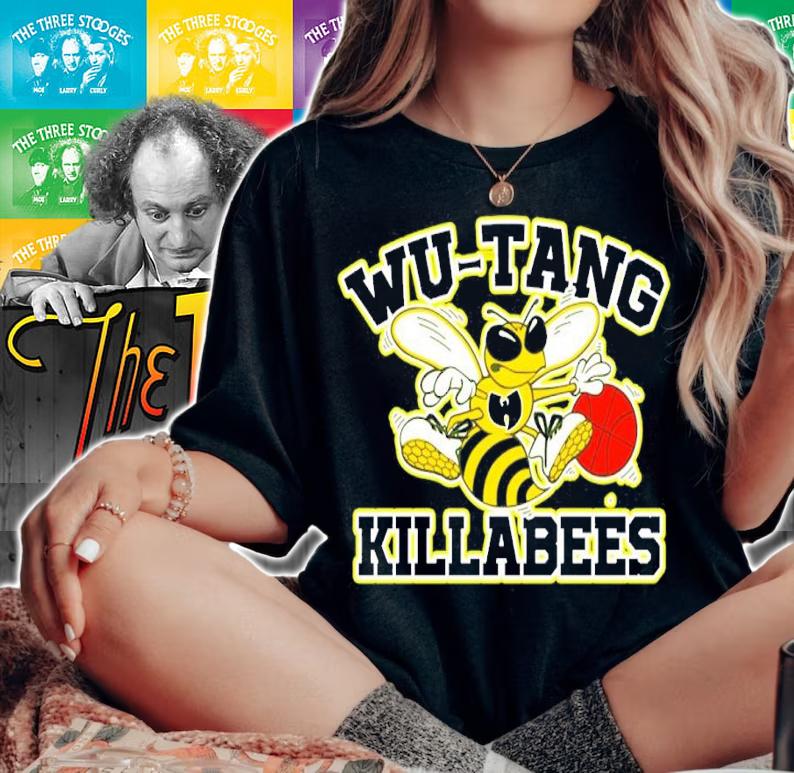 Wu-Tang Killa Bees Basketball Shirt woman shirt