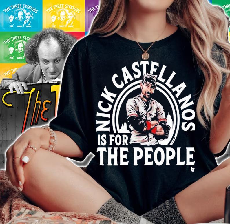 Cincinnati Reds Nick Castellanos Is For The People Shirt woman shirt
