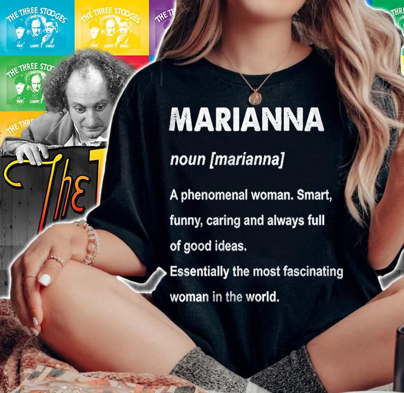 Marianna Name A Phenomenal Woman Shirt woman shirt