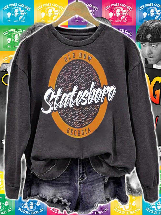 Statesboro Georgia Circle Logo shirt sweatshirt