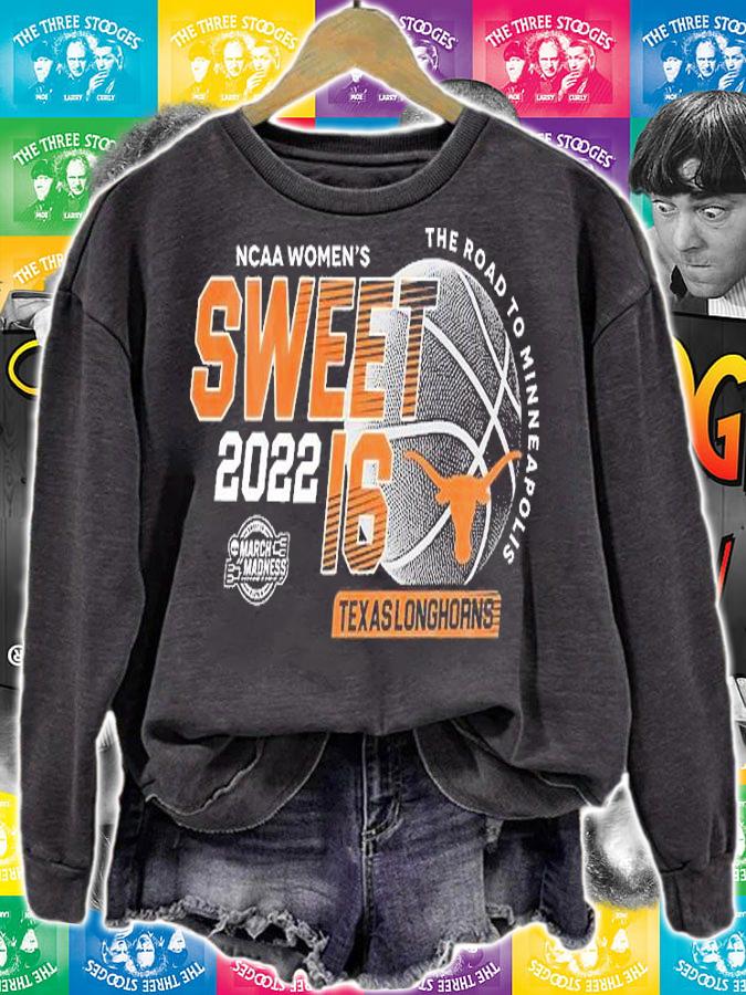 Texas Longhorns NCAA Women's Basketball Sweet 16 March Madness T-Shirt sweatshirt