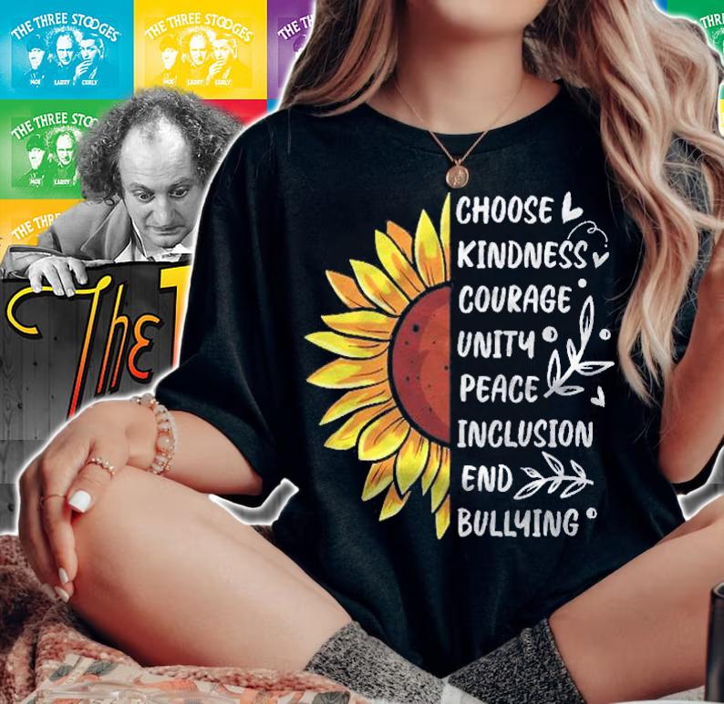 Unity Day Orange Kids 2021 Anti Bullying Sunflower t-shirt