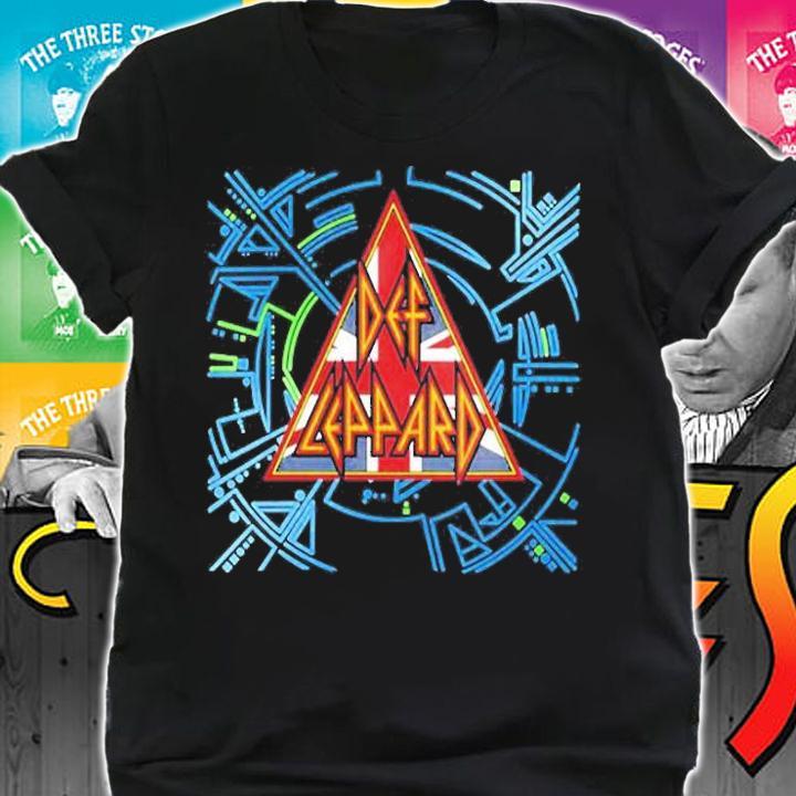Def Leppard  Union Jack Hysteria T-Shirt shirt