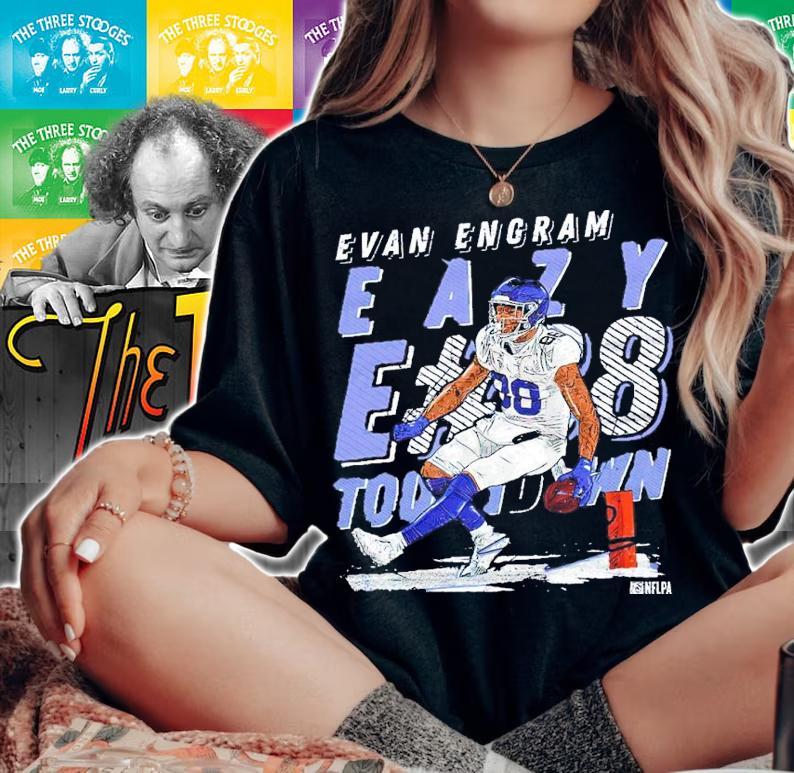 Evan Engram Eazy E Touchdown New York Football Shirt woman shirt